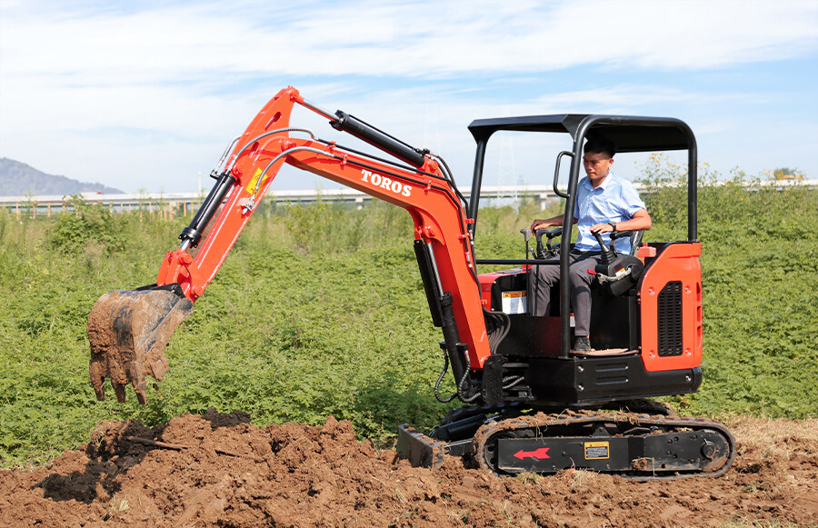 2.TE25-Mini excavator