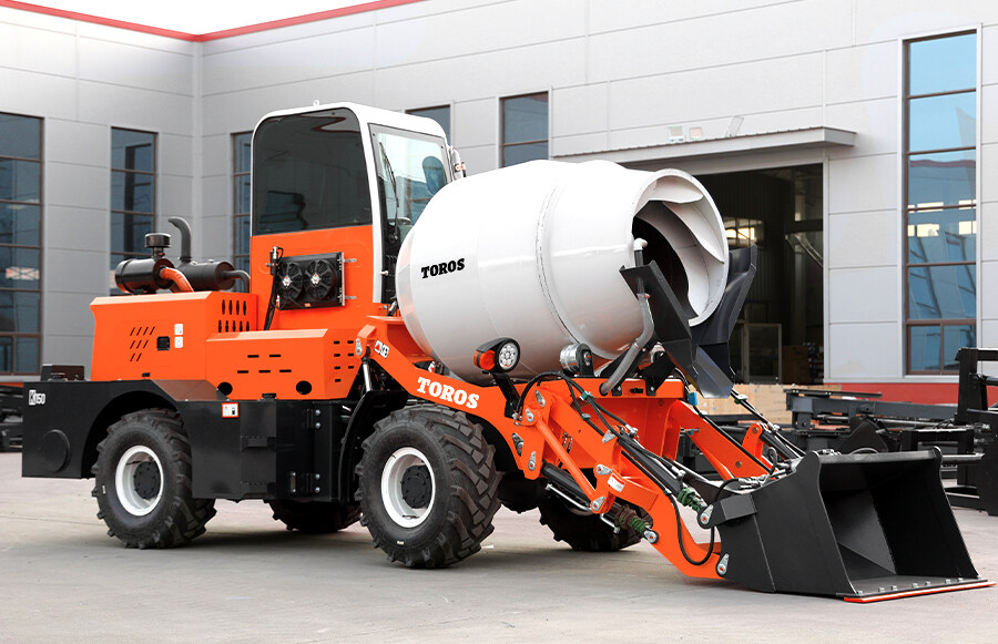 15-2 Self Loading Concrete Mixer