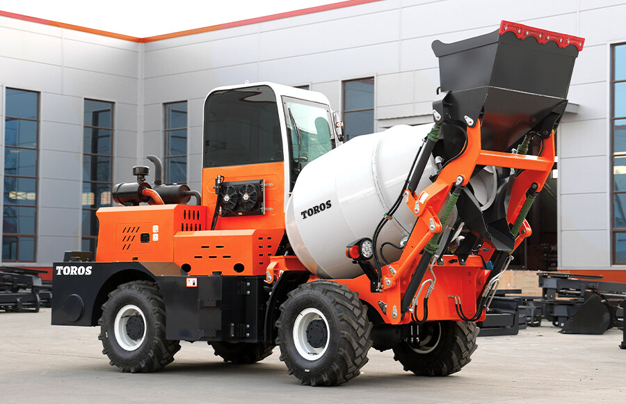 15-5 Self Loading Concrete Mixer