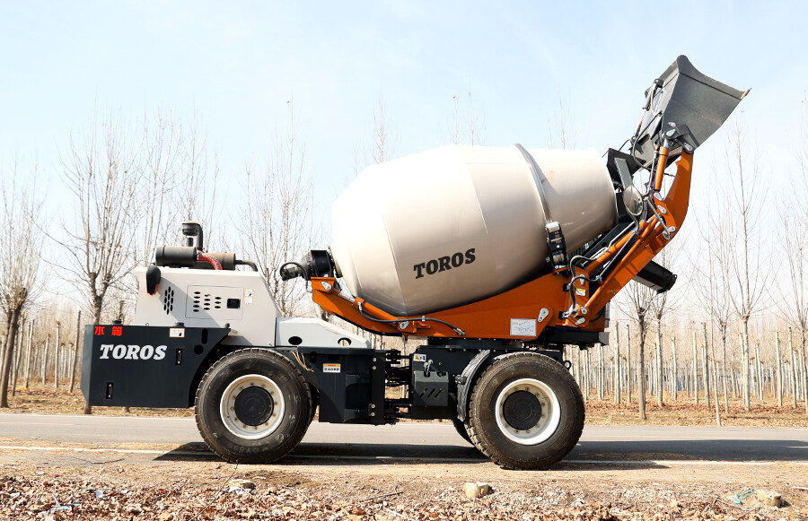 35-5 Self Loading Concrete Mixer