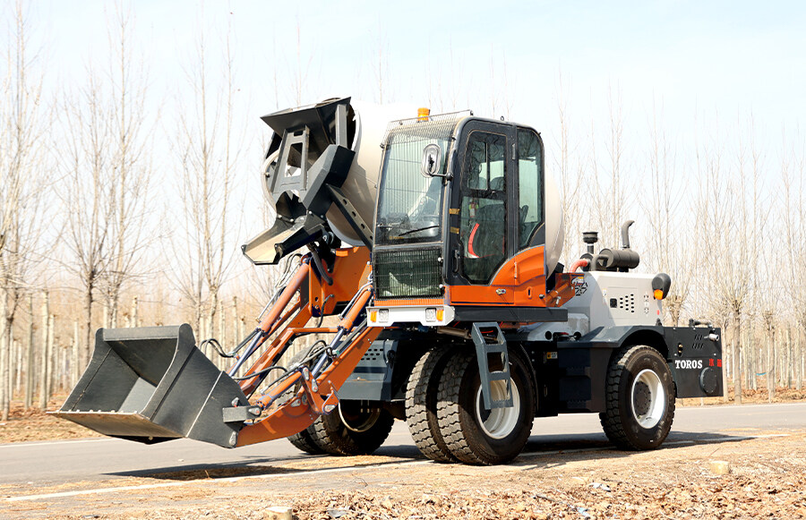 35-4 Self Loading Concrete Mixer