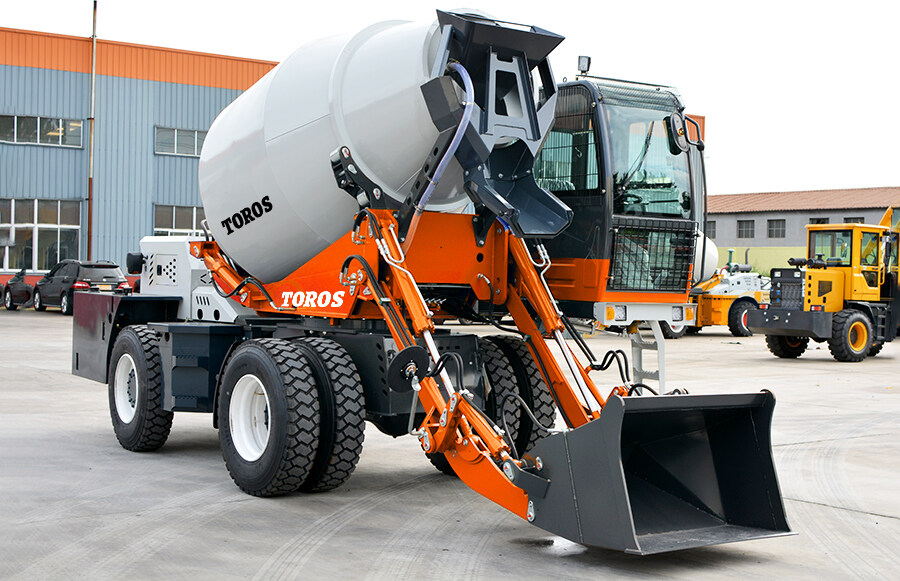 4-3 Self Loading Concrete Mixer