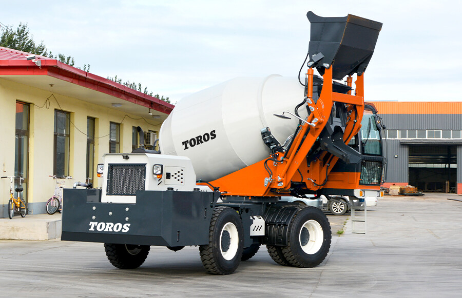 4-2 Self Loading Concrete Mixer