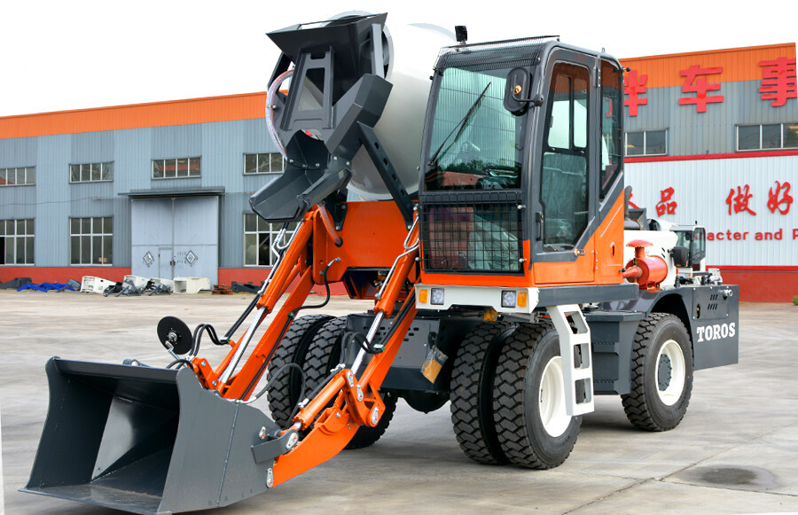 4-4 Self Loading Concrete Mixer