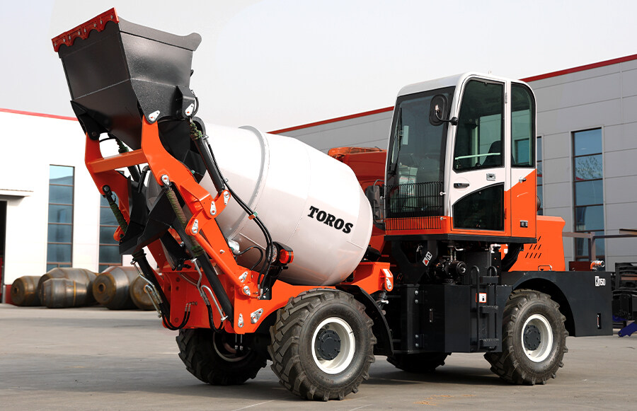 15-4 Self Loading Concrete Mixer