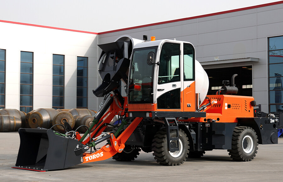 2-5 Self Loading Concrete Mixer