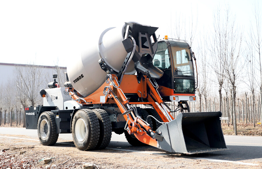 35-3 Self Loading Concrete Mixer