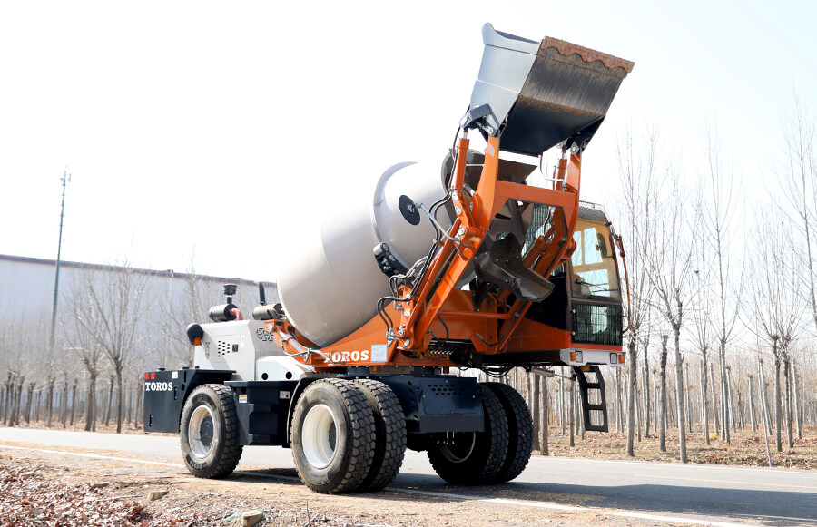 35-1 Self Loading Concrete Mixer