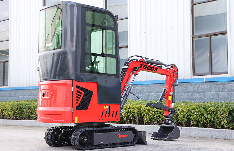 4.TE-10 MINI EXCAVATORS