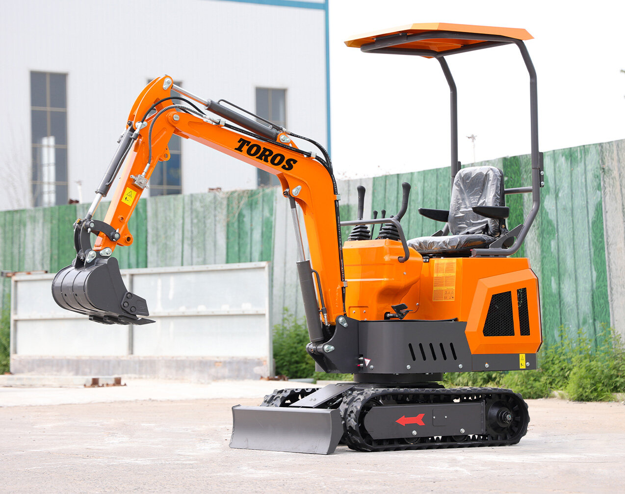 Protected Hydraulic Cylinder