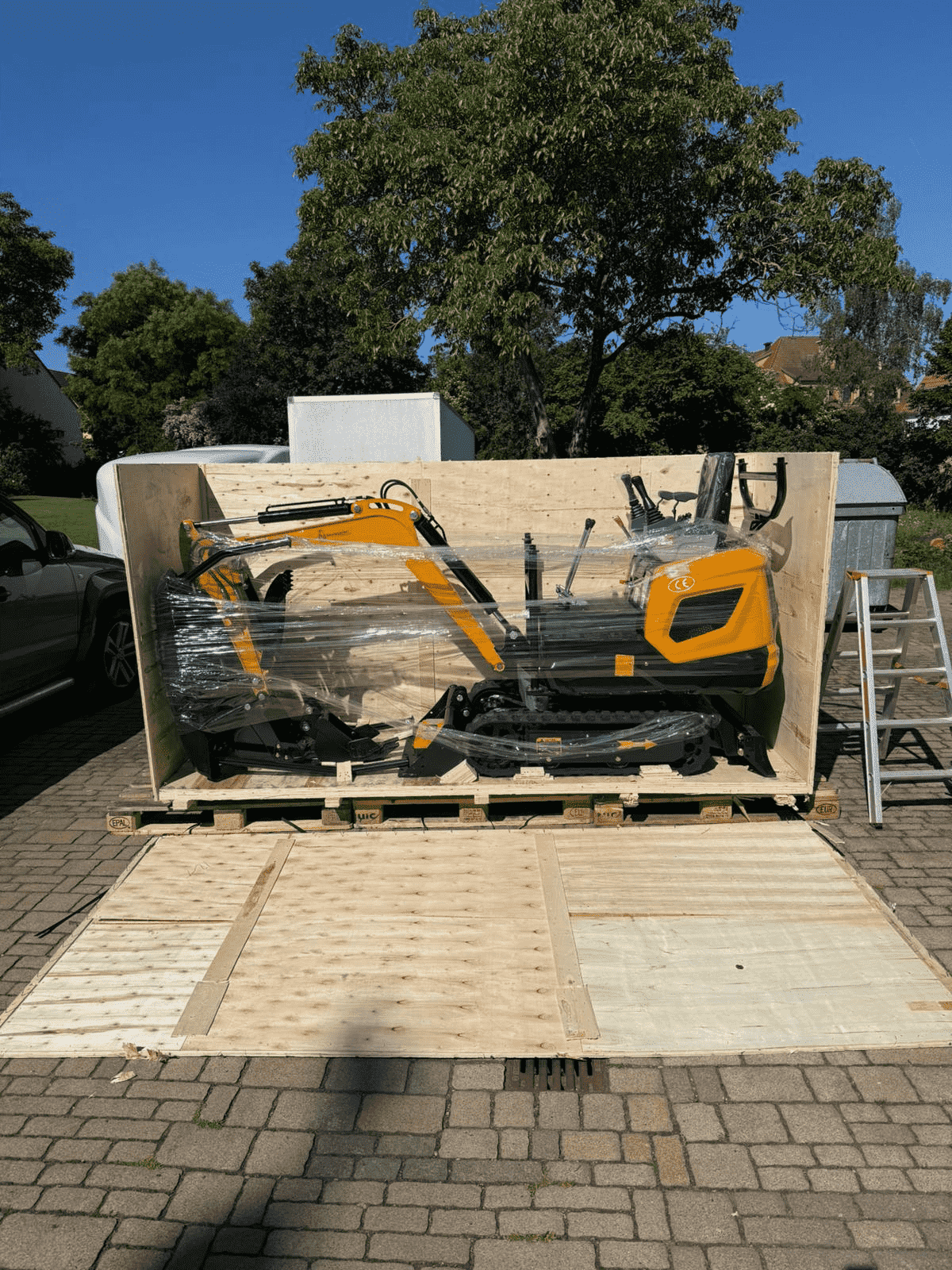 Straight Out of the Crate: TOROS Mini Excavator Arrives in Poland